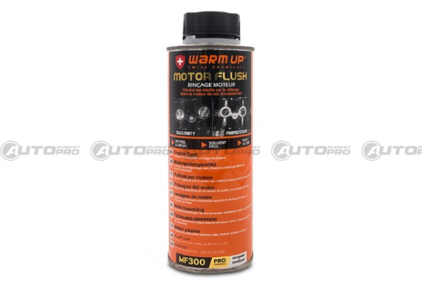ADDITIVO WARM UP WU-MF300 DISINCROSTANTE PULITORE OLIO MOTORE E CAMBIO 300ML