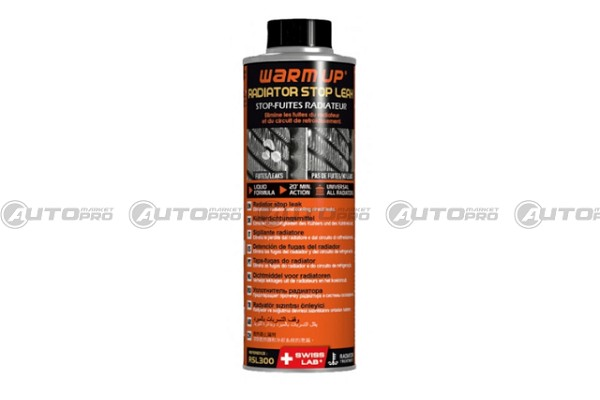 ADDITIVO WARM WU-RSL300 RADIATOR STOP LEAK ANTI-FUGHE RADIATORE 300ML