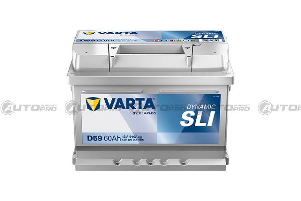 BATTERIA VARTA D59 60Ah 540A BLUE DYNAMIC