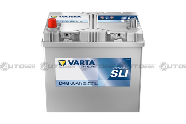 BATTERIA VARTA D48 60Ah 540A BLUE DYNAMIC