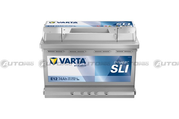 BATTERIA VARTA E12 74Ah 680A BLUE DYNAMIC