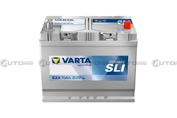 BATTERIA VARTA E23 70Ah 630A BLUE DYNAMIC
