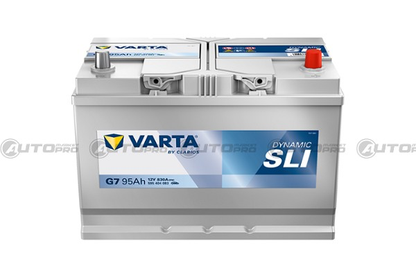 BATTERIA VARTA G7 95Ah 830A BLUE DYNAMIC