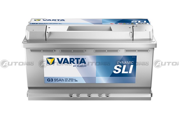 BATTERIA VARTA G3 95Ah 800A BLUE DYNAMIC