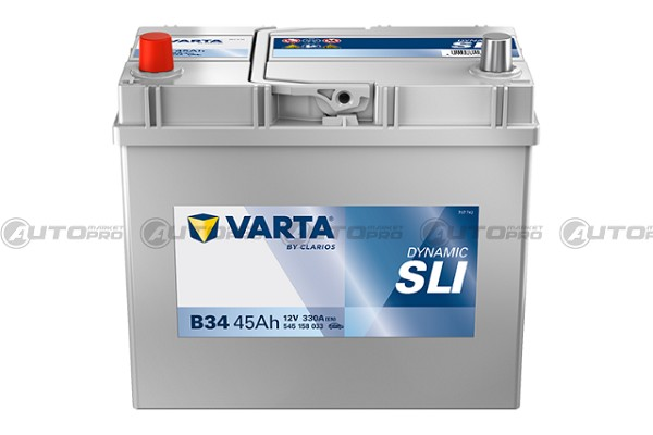 BATTERIA VARTA B34 45Ah 330 A BLUE DYNAMIC