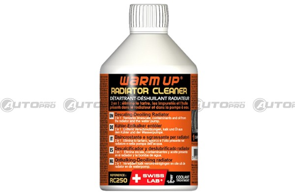 WARM UP RC250 PULITORE RADIATORE DISINCROSTANTE DECALCIFICATORE E SGRASSANTE 250ML