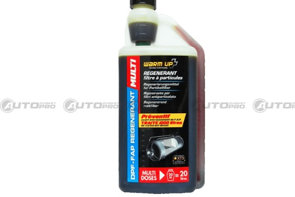 WARM UP WU-DR1000MULTI DPF RIGENERANTE MULTI - ADDITIVO DIESEL PREVENTIVO FAP FILTRO ANTIPARTICOLATO 1L