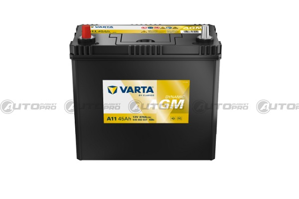 VARTA A11 545902037 BATTERIA AUTO 12V 45AH 330A DYNAMIC AGM JIS ALTA QUALITÀ