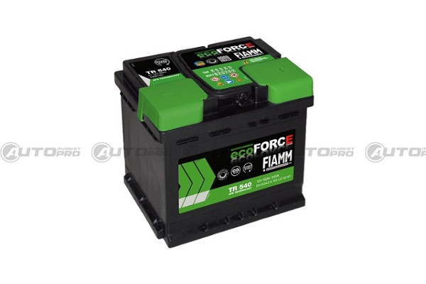 BATTERIA FIAMM ECOFORCE AFB 7907250 TR540 L1 54AH 540A START STOP AFFIDABILE