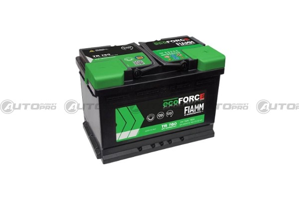 BATTERIA FIAMM ECOFORCE AFB 7907330 TR760 70AH 760A START STOP ALTE PRESTAZIONI