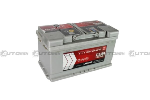 BATTERIA FIAMM TITANIUM 7905158 L4B 85P 12V 85AH 800A ALTE PRESTAZIONI