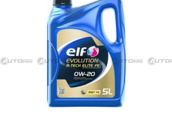 OLIO MOTORE ELF 0W20 R-TECH ELITE FE RENAULT RN17FE 5 LITRI