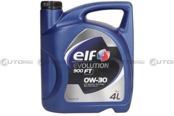 OLIO MOTORE ELF EVOLUTION 900 FT 0W30 4 LITRI